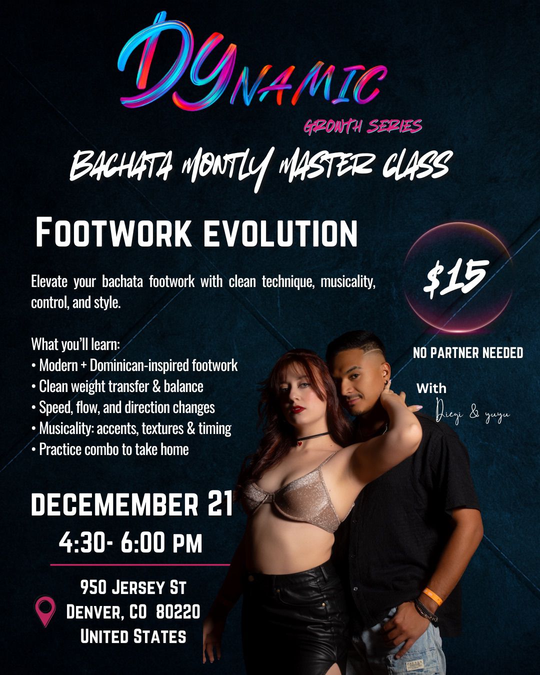 BACHATA FOOTWORK WORKSHOP