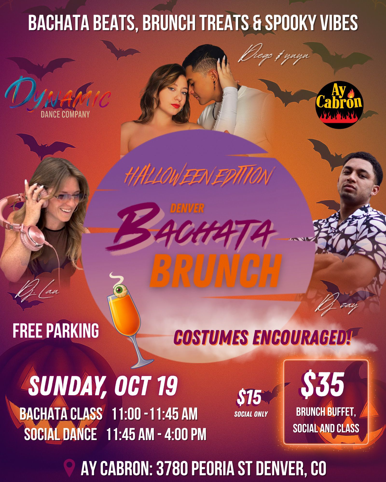 HALLOWEEN EDITION BACHATA BRUNCH